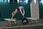 Swimming vs Bentley  Wheaton College Swimming & Diving vs Bentley College. - Photo by Keith Nordstrom : Wheaton, Swimming & Diving